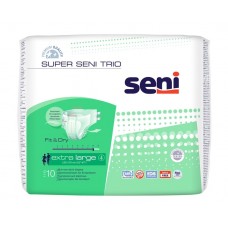Подгузники для взрослых SUPER SENI TRIO Extra Large по 10 шт. (SE-094-XL10-A03) Подгузники для взрослых SUPER SENI TRIO Extra Large по 10 шт. (SE-094-XL10-A03)