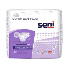 Подгузники для взрослых SUPER SENI PLUS Extra Large по 10 шт. (SE-094-XL10-A02) Подгузники для взрослых SUPER SENI PLUS Extra Large по 10 шт. (SE-094-XL10-A02)