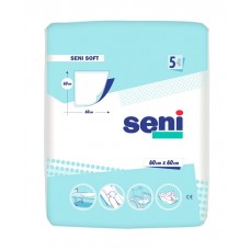 Пеленки гигиенические SOFT 60 x 60 cм по 5 шт. (SE-091-S005-J02) Пеленки гигиенические SOFT 60 x 60 cм по 5 шт. (SE-091-S005-J02)